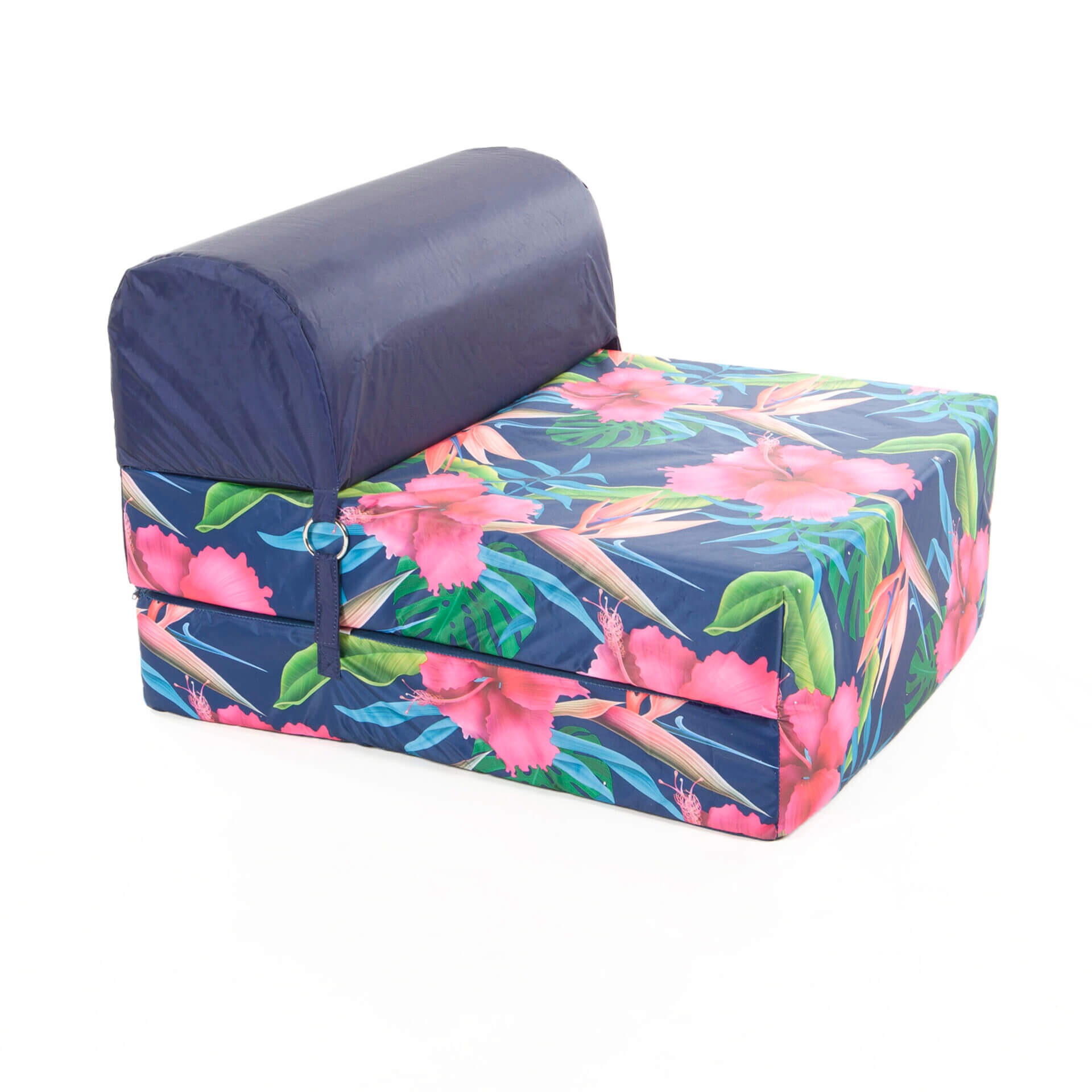 Chauffeuse Aloha Toile Déperlante Imprimée Esmeralda