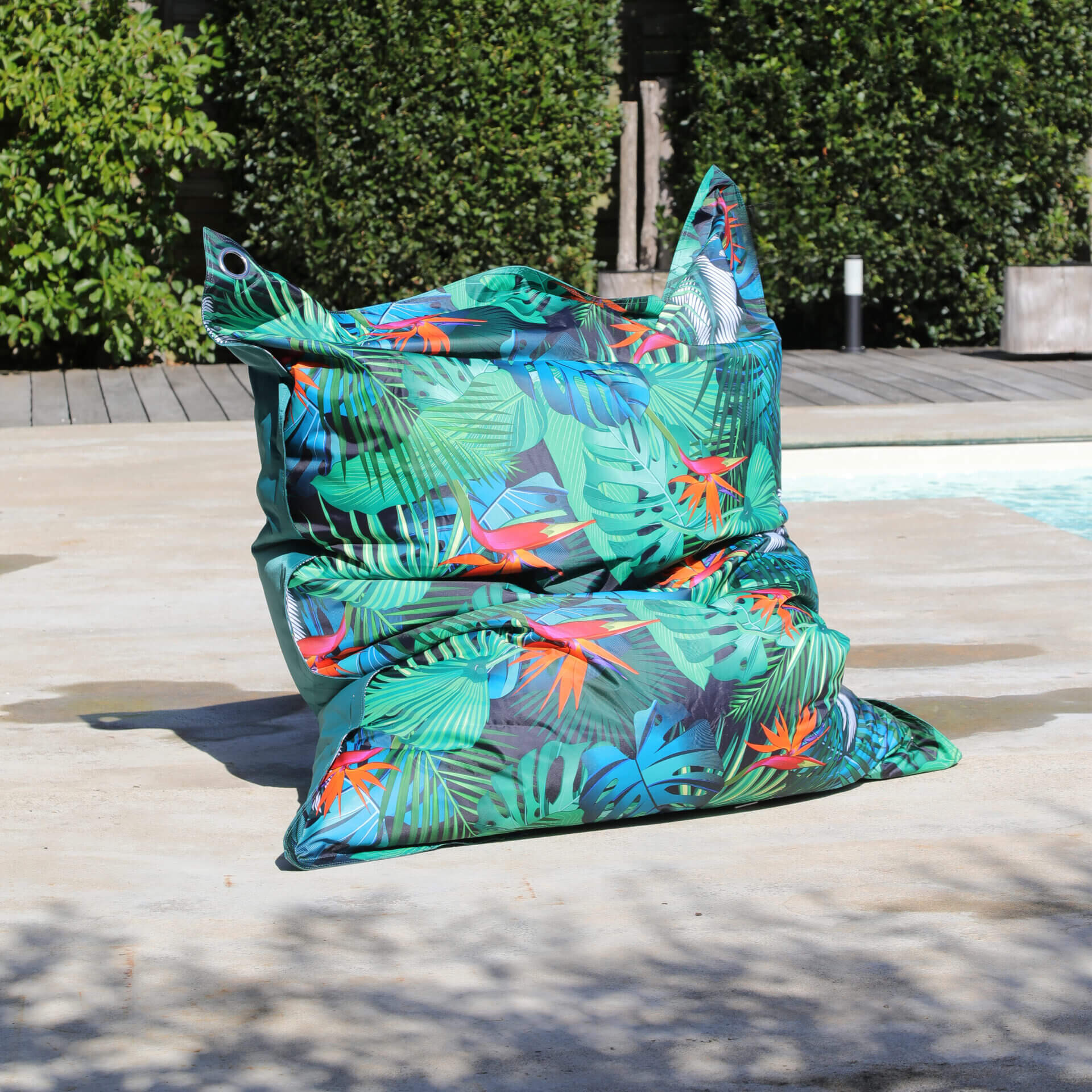 Pouf géant Bilobag Imprimé Paradis