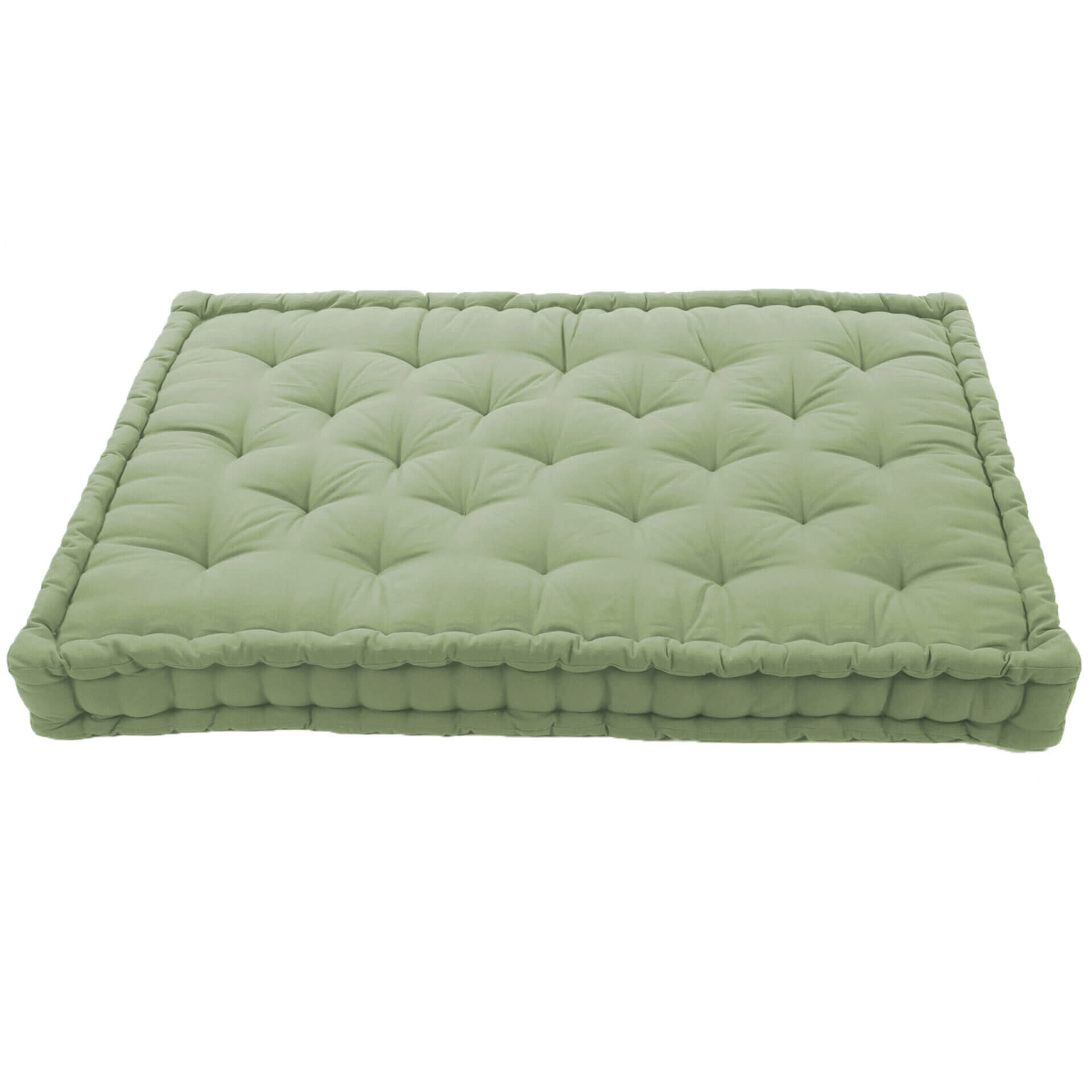 Matelas de sol Coton Ethan Vert Sauge