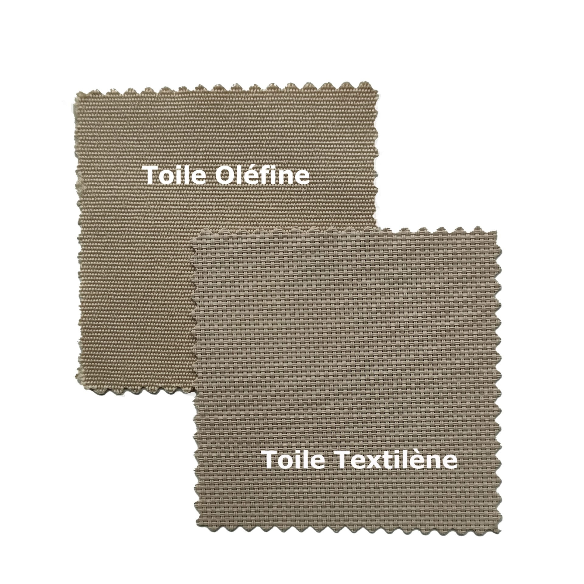 Pouf méridienne extérieure Romane Sable - Textilepro