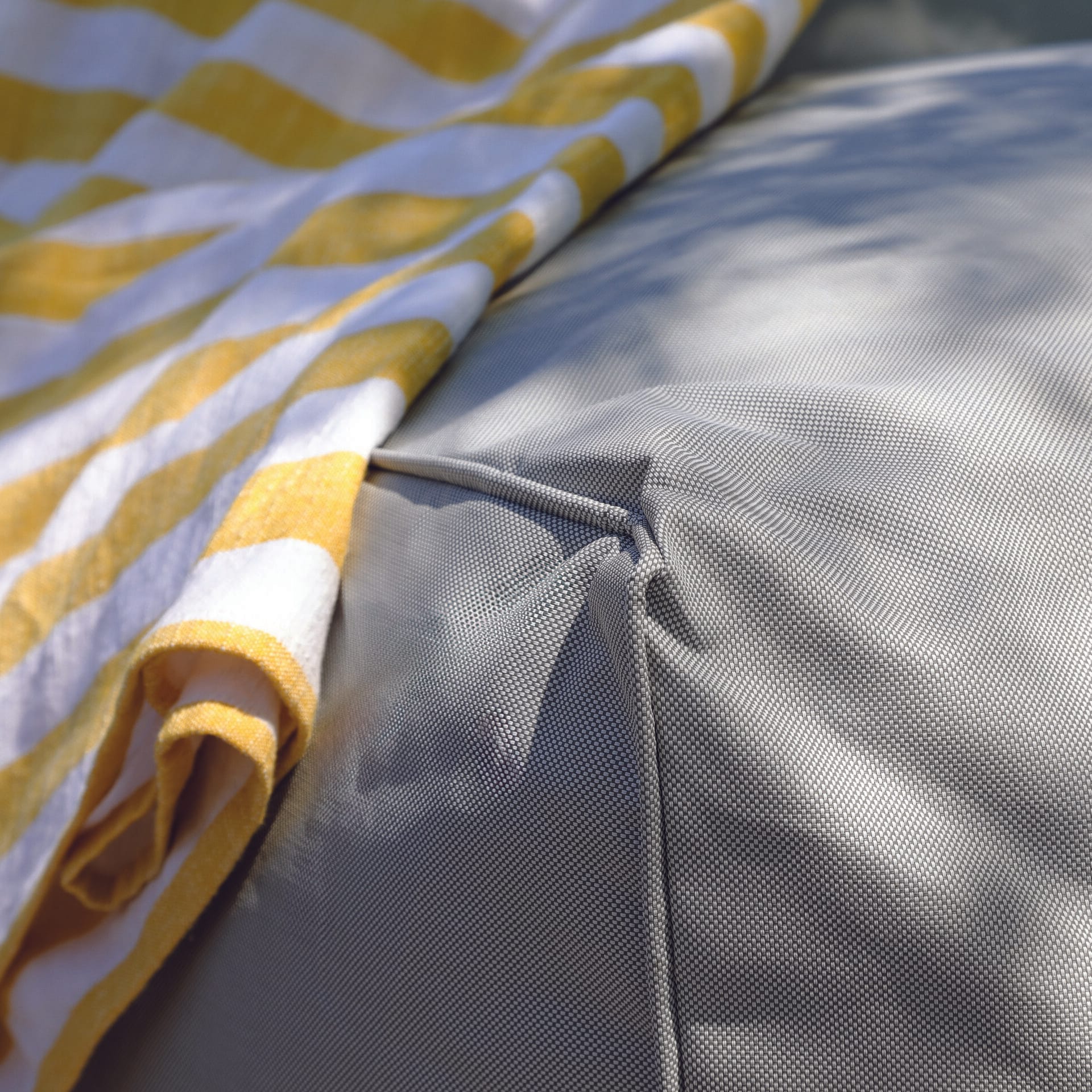 Pouf fauteuil extérieur Dreamer Gris - Textilepro