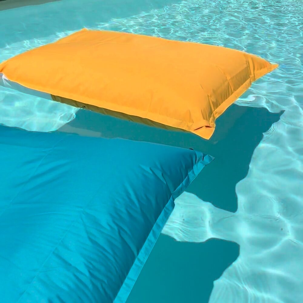 Pouf de piscine Paros Bleu Lagon