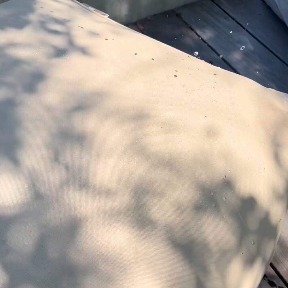 Pouf fauteuil extérieur Dreamer Sable - Textilepro