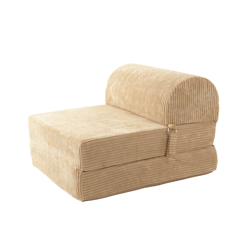 Chauffeuse Indilla Velours grosses côtes Camel