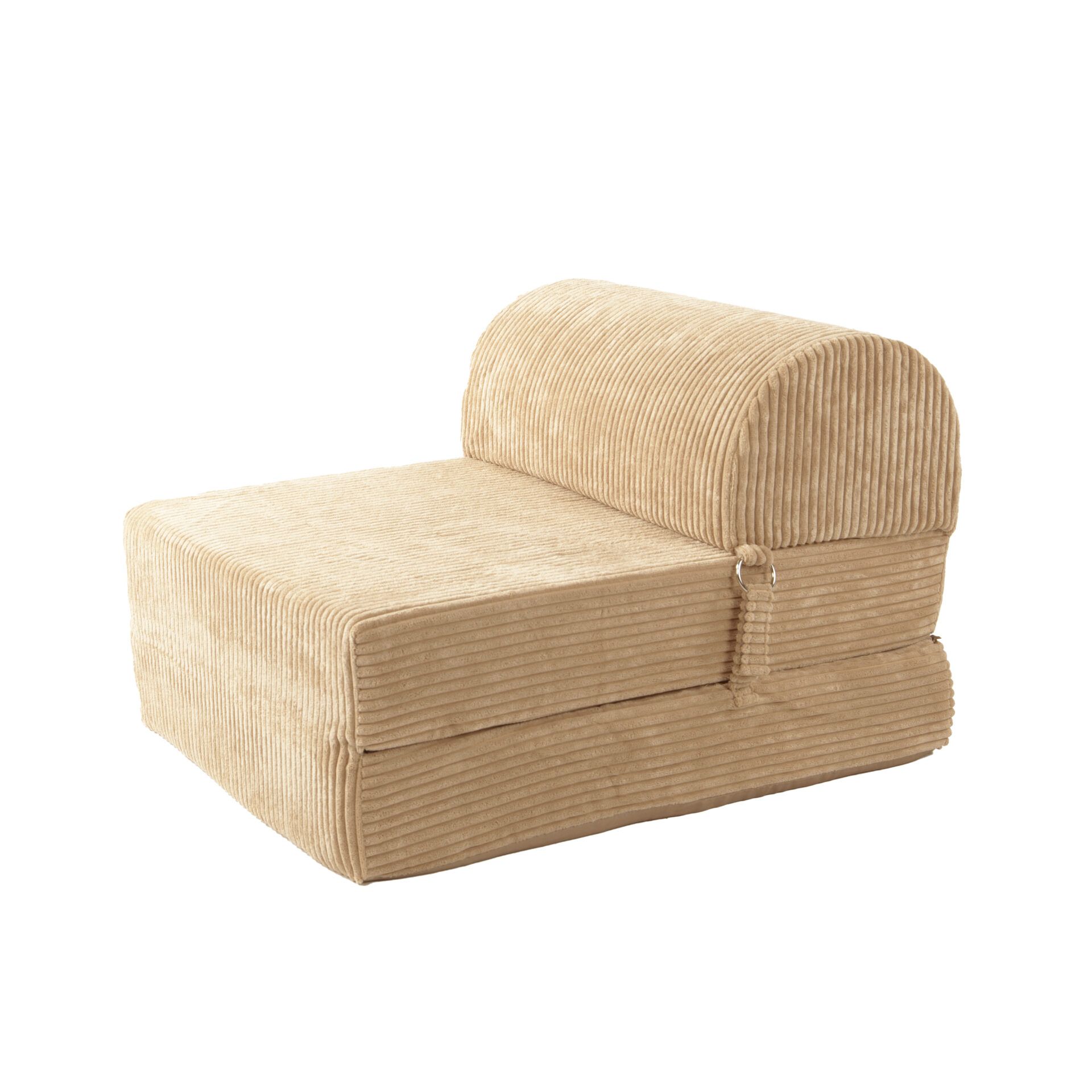 Chauffeuse Indilla Velours grosses côtes Camel