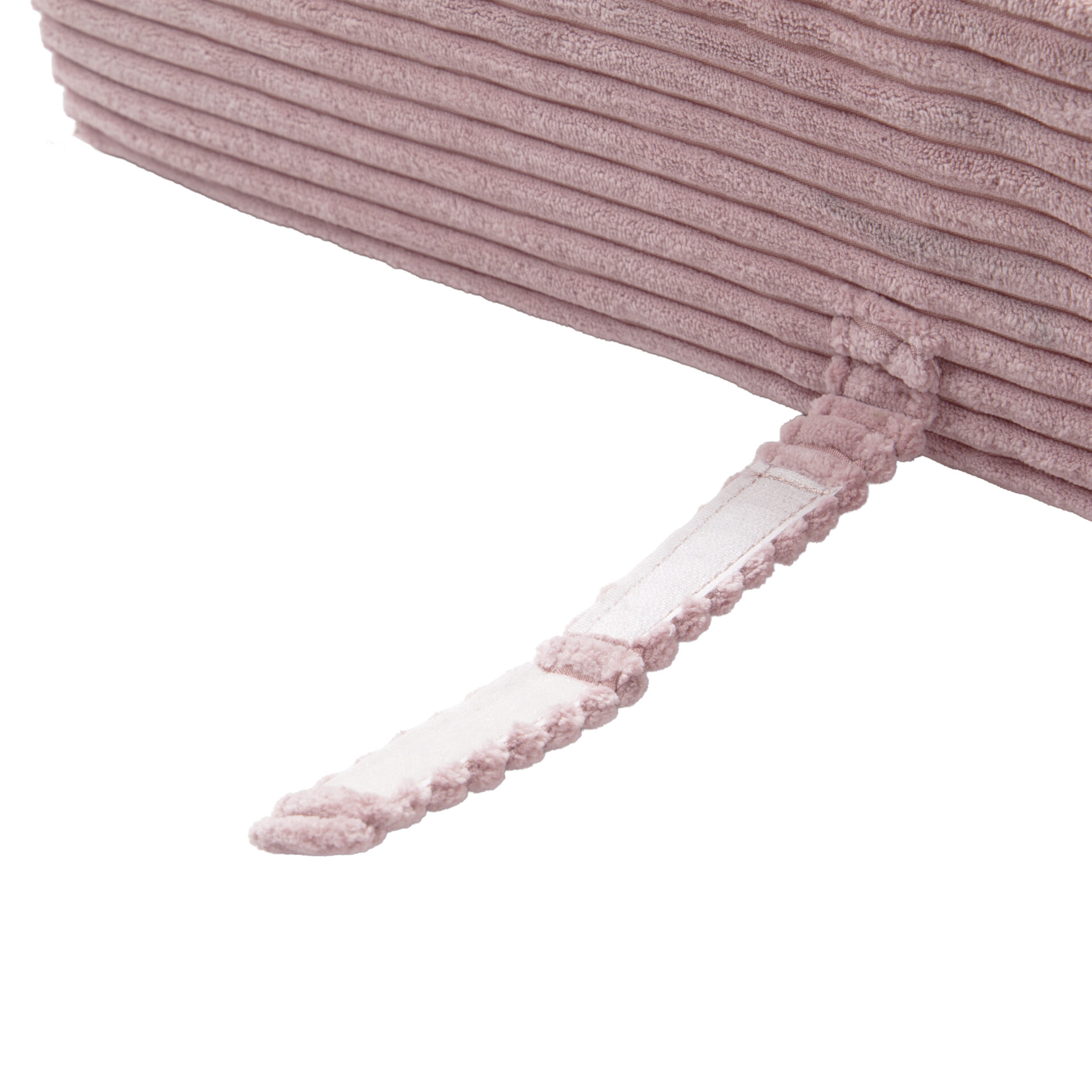 Chauffeuse Indilla Velours grosses côtes Rose