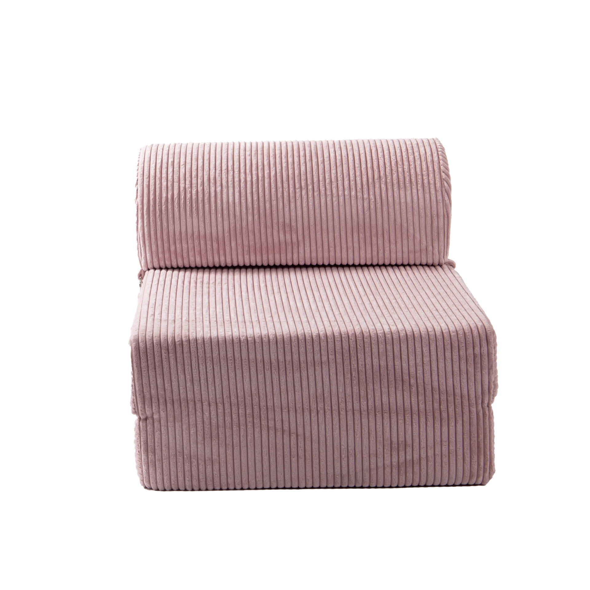 Chauffeuse Indilla Velours grosses côtes Rose