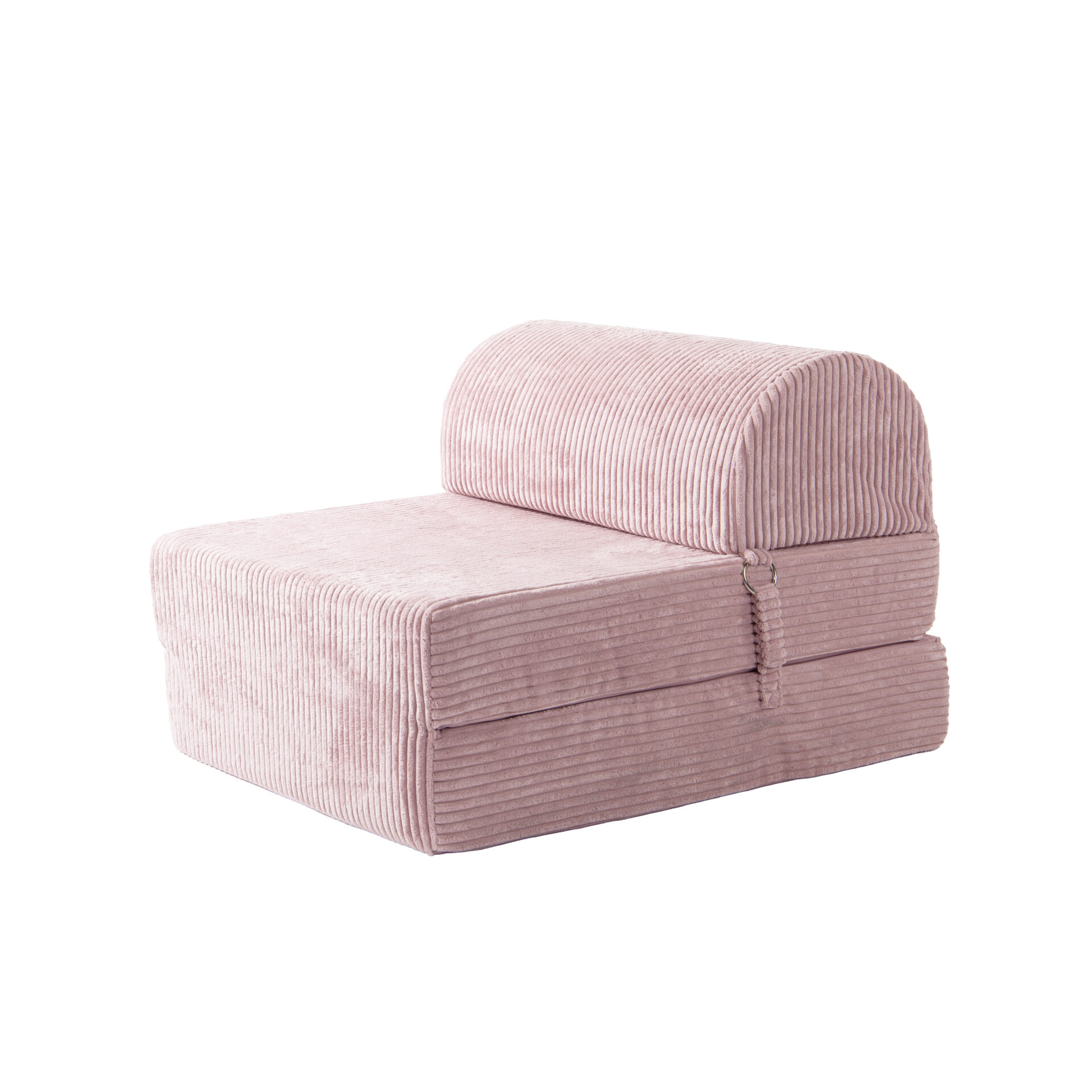 Chauffeuse Indilla Velours grosses côtes Rose