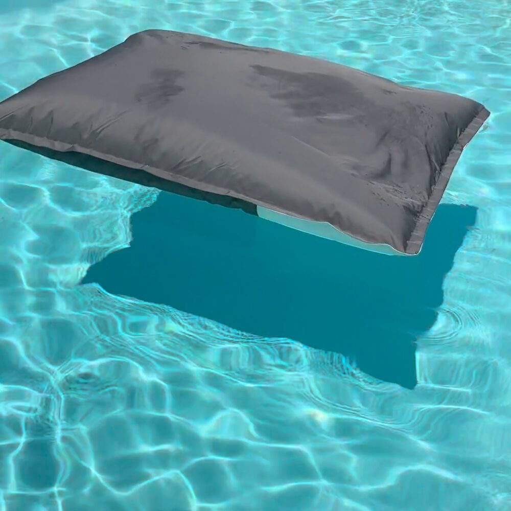 Pouf de piscine Paros Gris