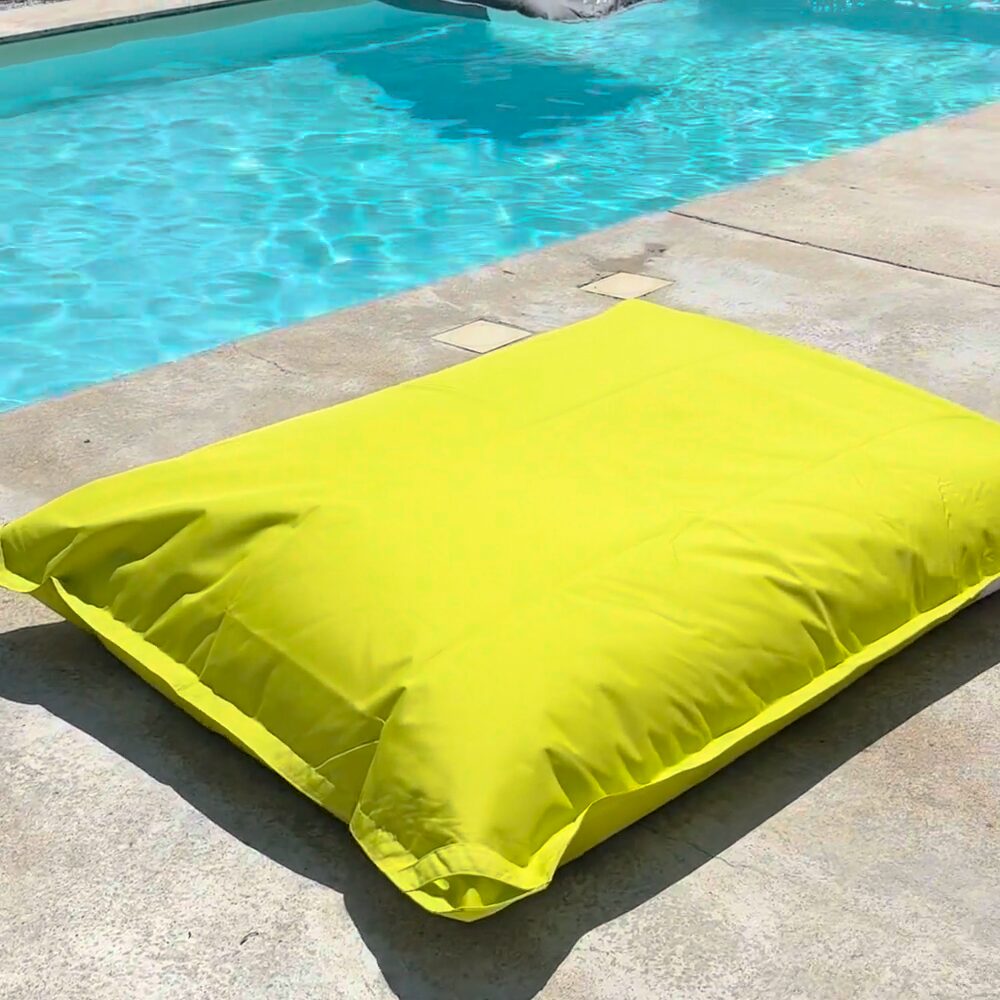 Pouf de piscine Paros Lemon
