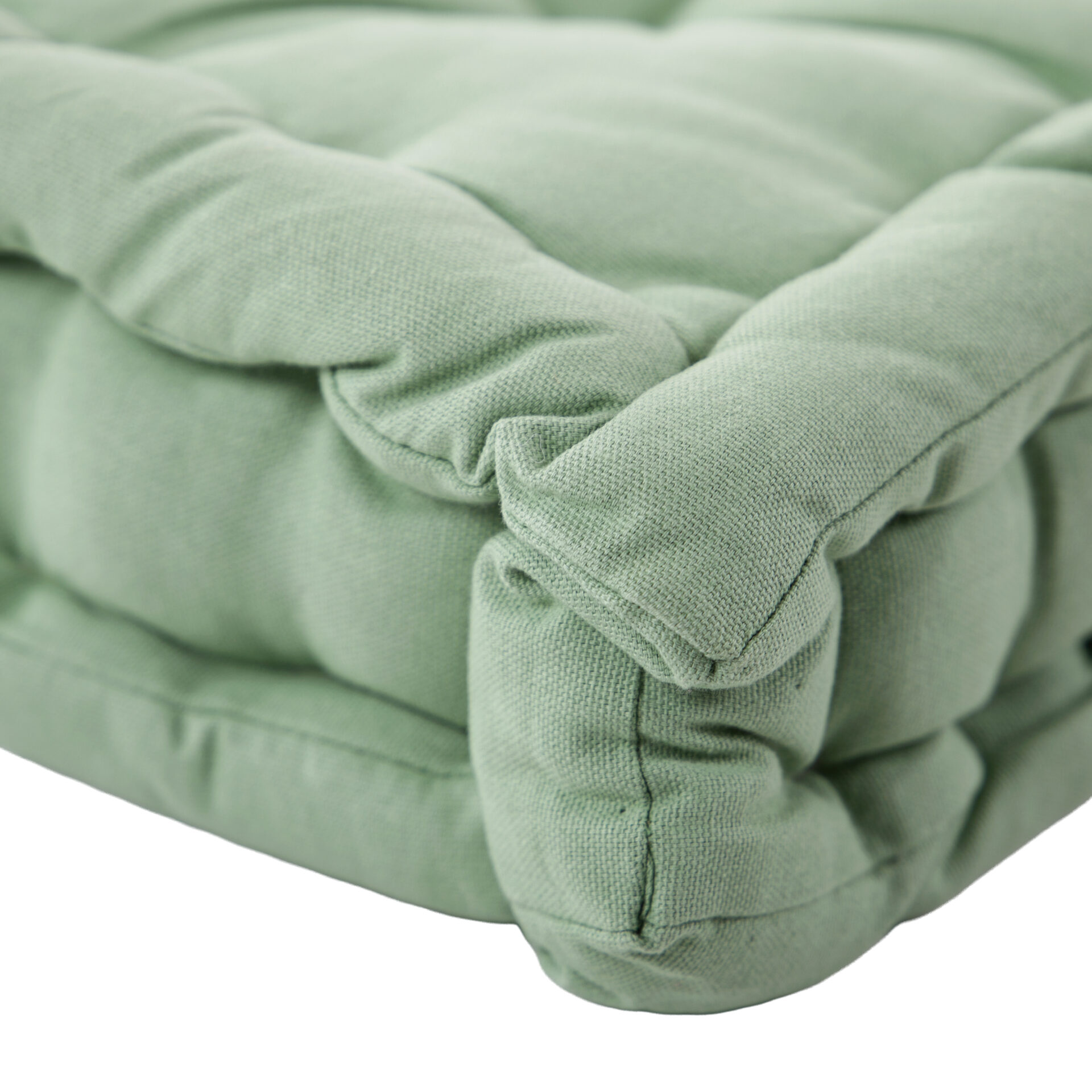 Matelas de sol Coton Ethan Vert Eucalyptus