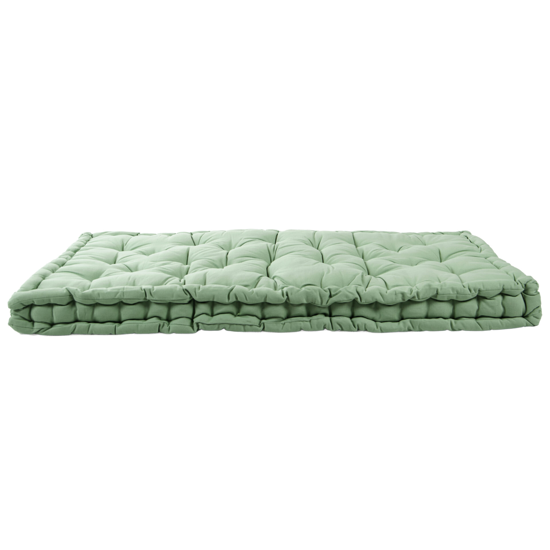 Matelas de sol Coton Ethan Vert Eucalyptus