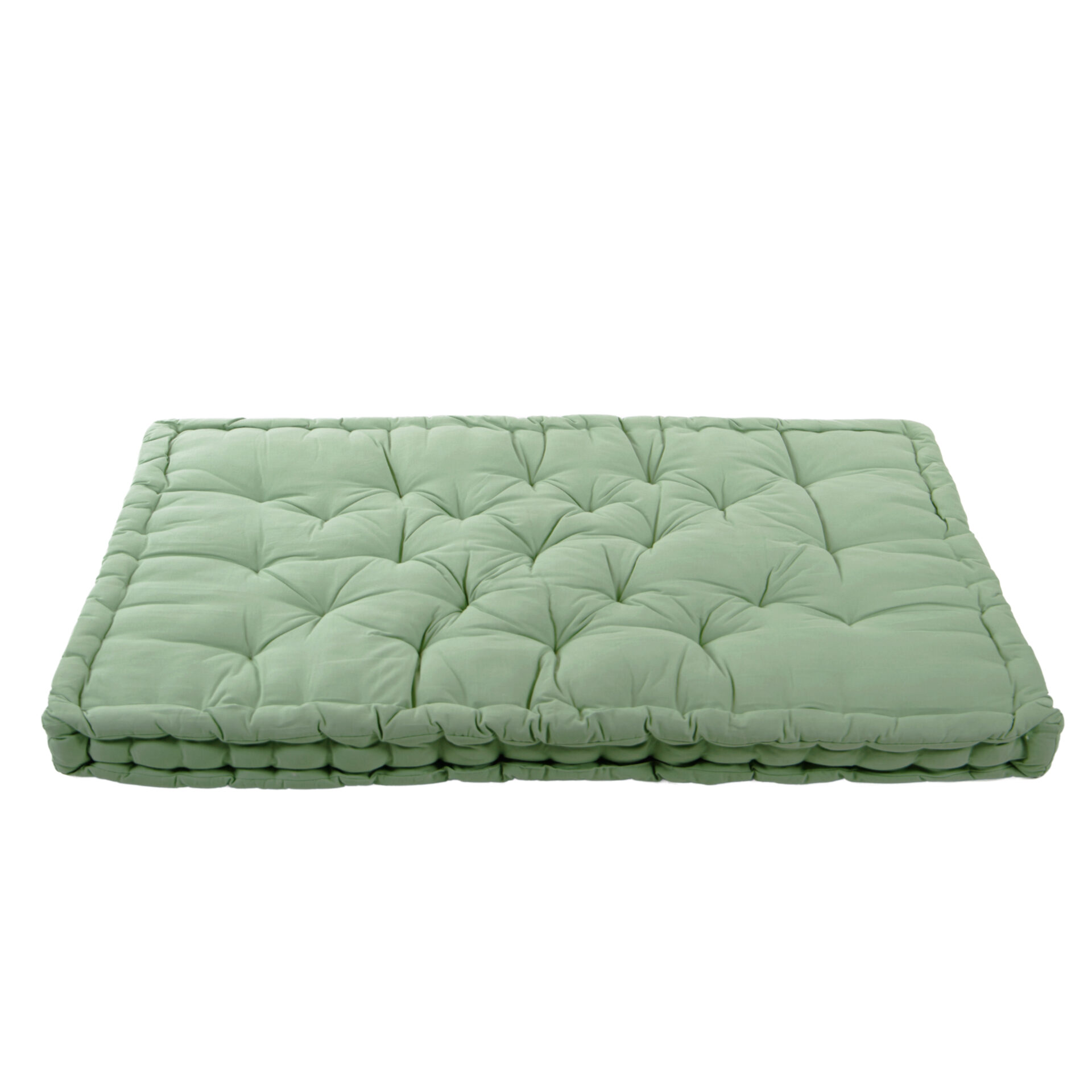 Matelas de sol Coton Ethan Vert Eucalyptus
