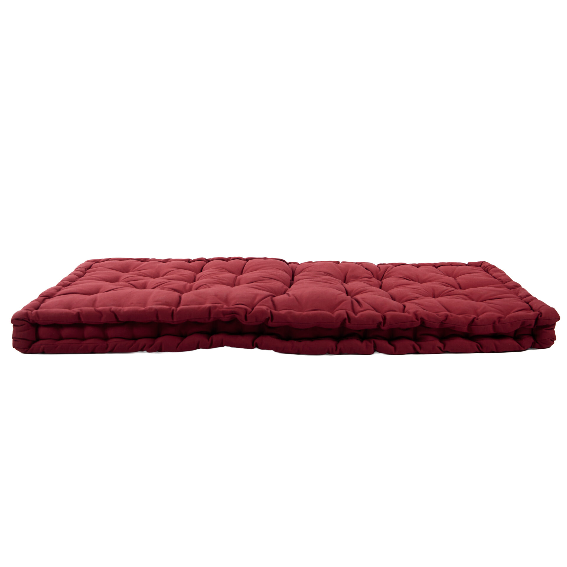 Matelas de sol Coton Ethan Bordeaux