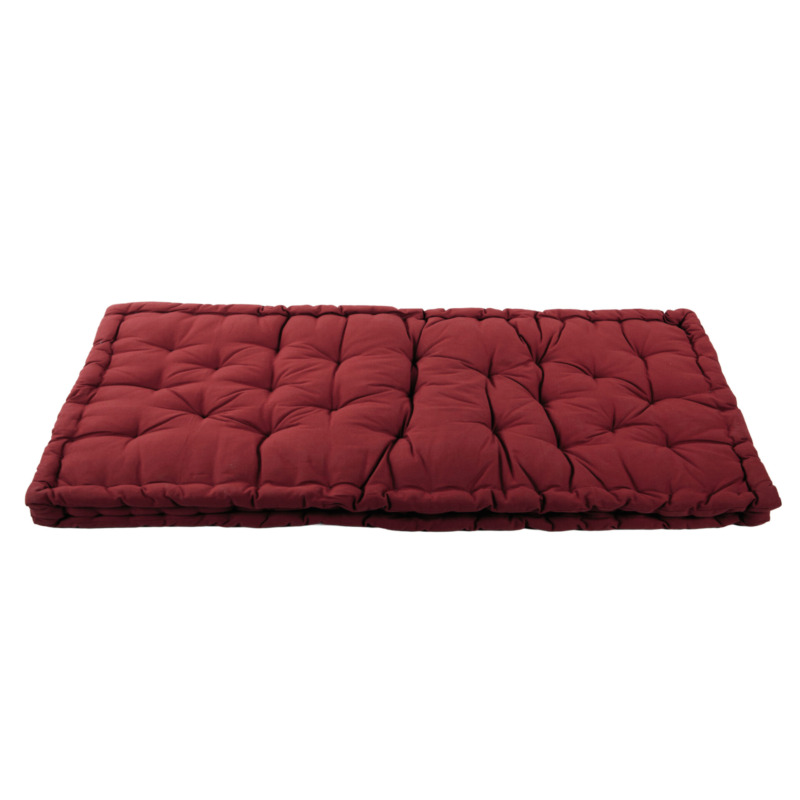 Matelas de sol Coton Ethan Bordeaux