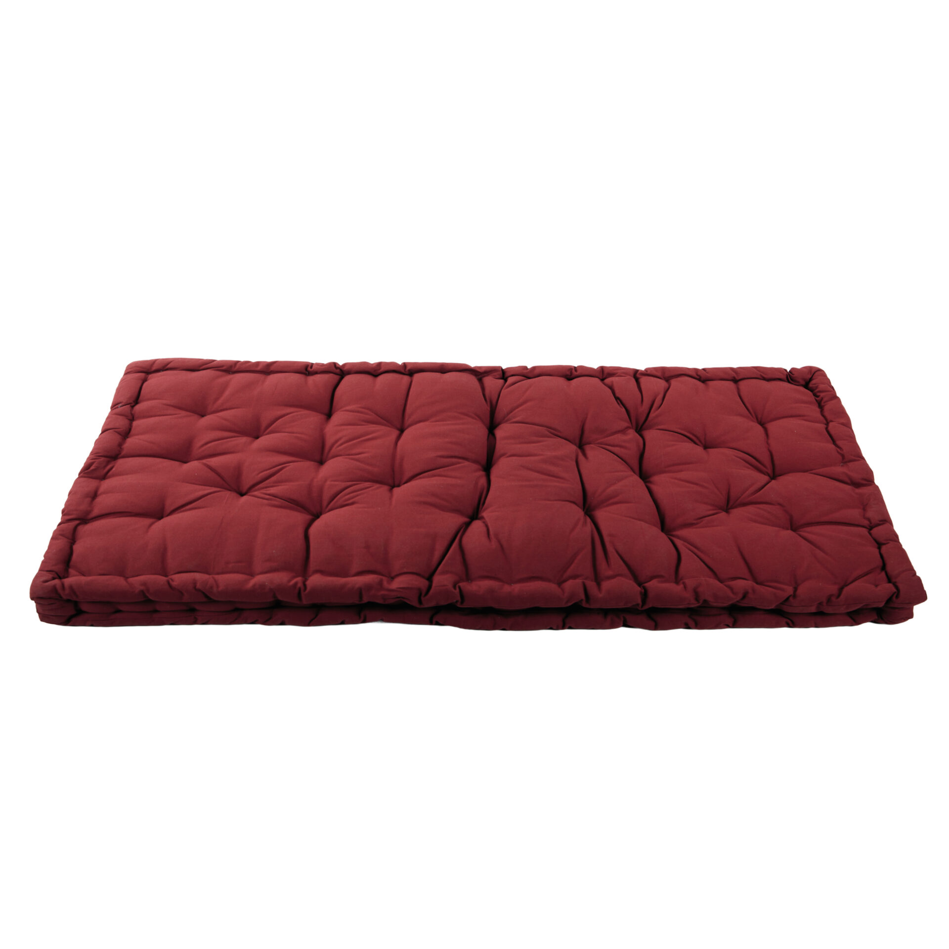 Matelas de sol Coton Ethan Bordeaux
